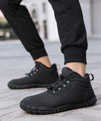 Chaussures pieds nus d'hiver imperméables et fourrées, mixtes