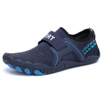 Chaussures pieds nus mixtes, tige en maille, du 35 au 46, bleu