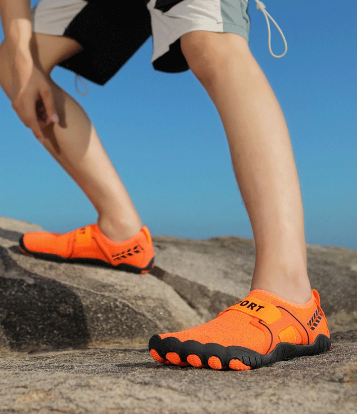 Chaussures pieds nus mixtes, tige en maille, du 35 au 46