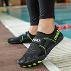 Chaussures pieds nus mixtes, tige en maille, du 35 au 46