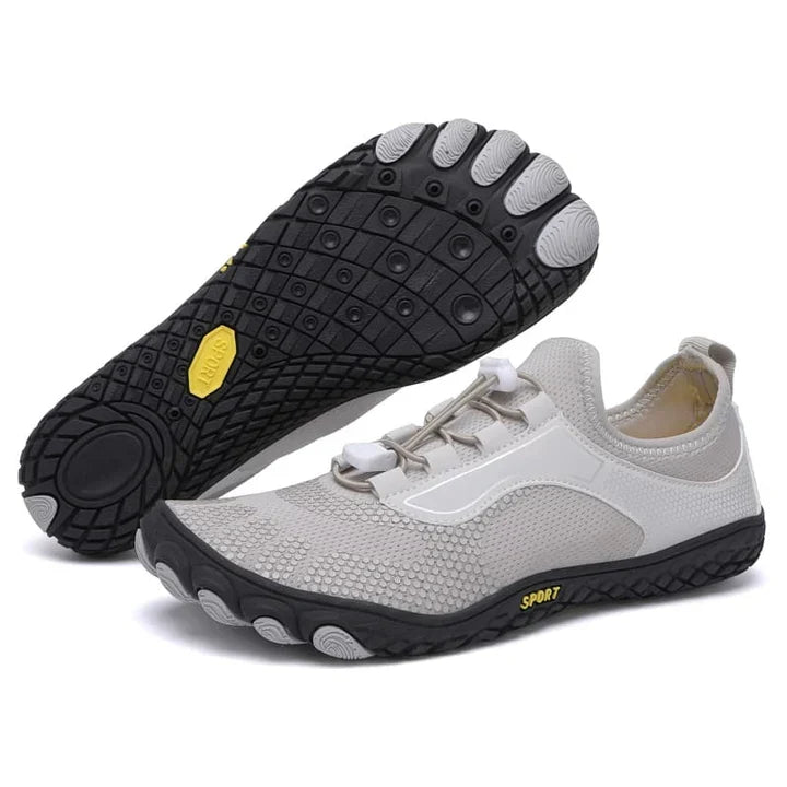 Chaussures pieds nus mixtes à enfiler, semelle en caoutchouc