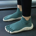 Chaussures pieds nus unisexe légères, semelle en caoutchouc souple, vert
