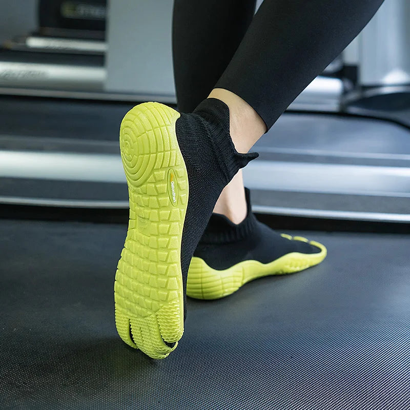 Chaussures pieds nus unisexe légères, semelle en caoutchouc souple