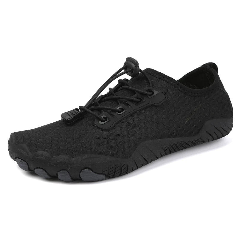 Chaussures pieds nus mixtes à semelle flexible, du 25 au 46, noir