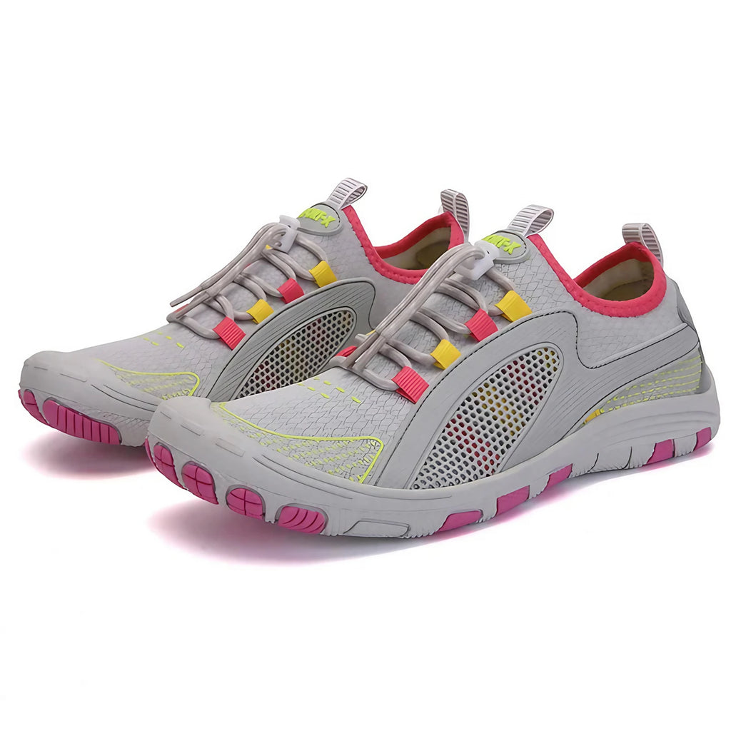 Chaussures pieds nus unisexe en maille, six coloris, 35 au 47, gris