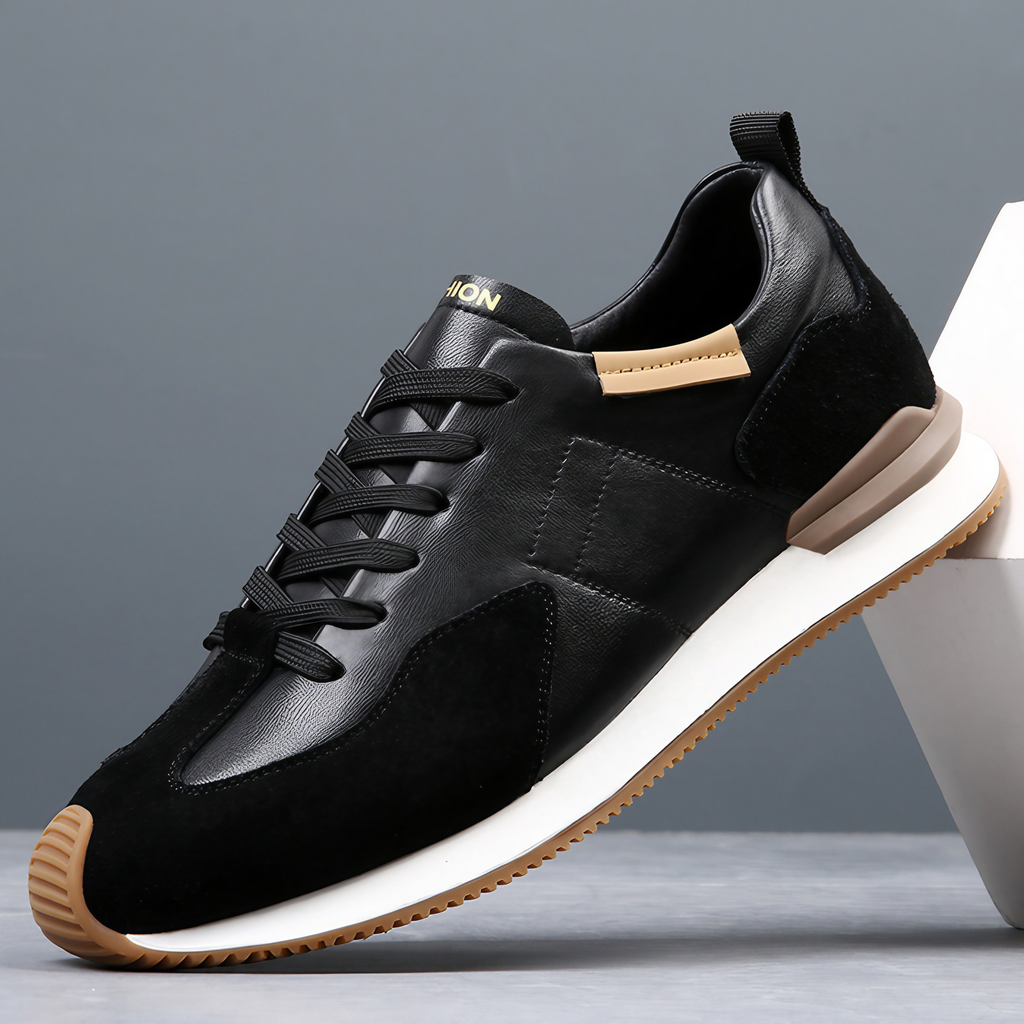 Chaussures de ville homme, intérieur rembourré, noir ou blanc