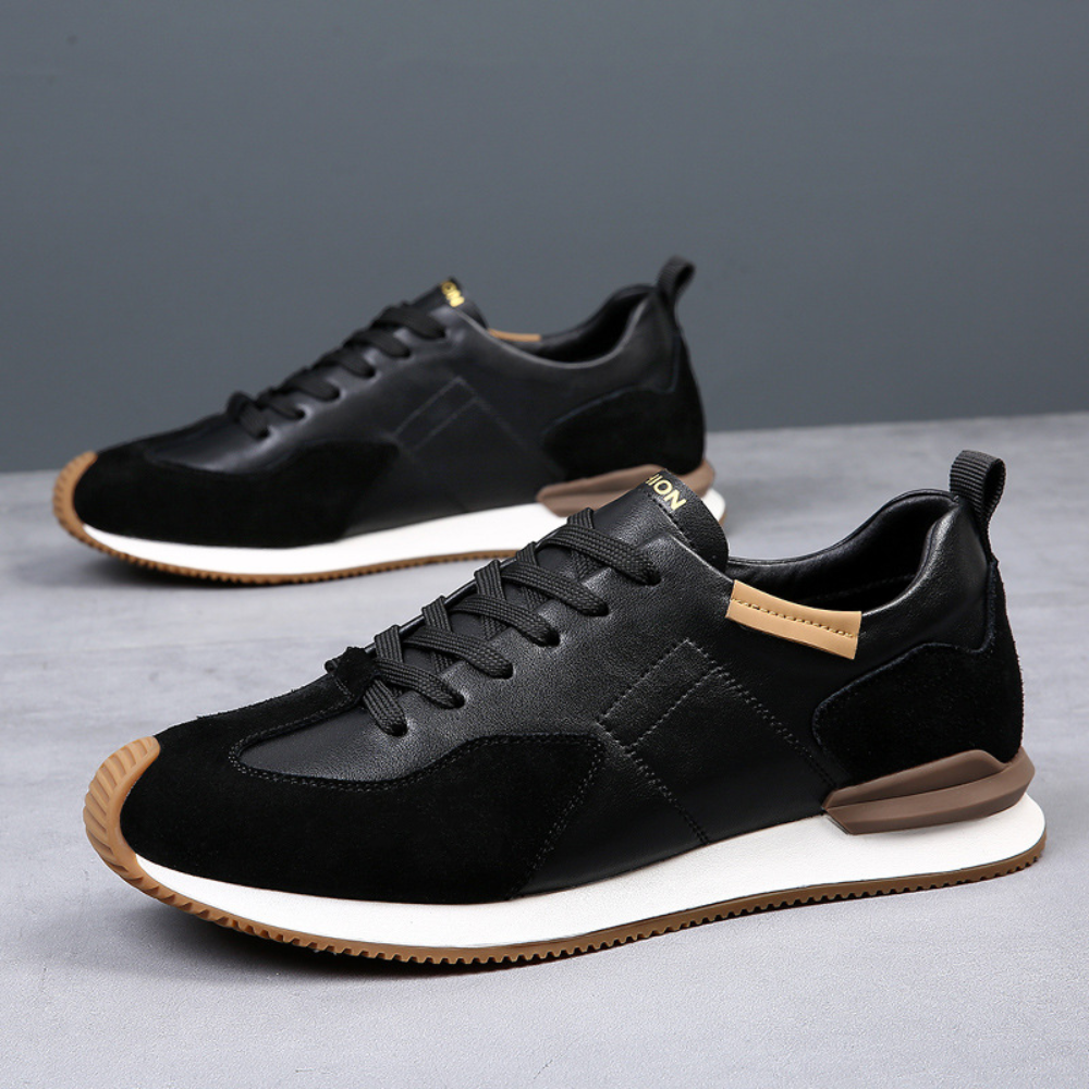Chaussures de ville homme, intérieur rembourré, noir ou blanc