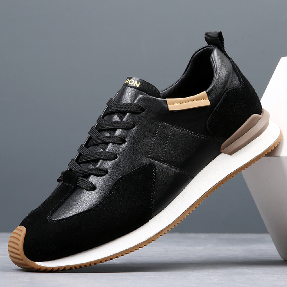 Chaussures de ville homme, intérieur rembourré, noir ou blanc, noir