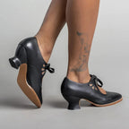Chaussures rétro femme à petit talon, cinq coloris, du 35 au 42