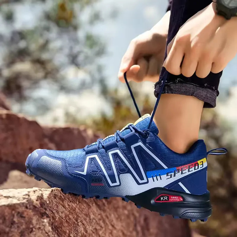 Chaussures orthopédiques de marche homme, semelle amortissante
