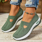 Chaussures confortables femme à enfiler, légères, neuf coloris
