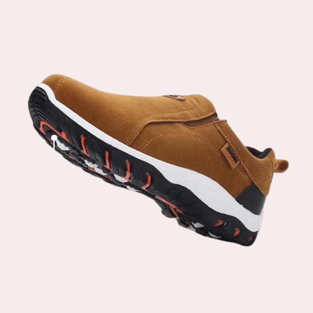 Chaussures sans lacets homme, semelle antidérapante