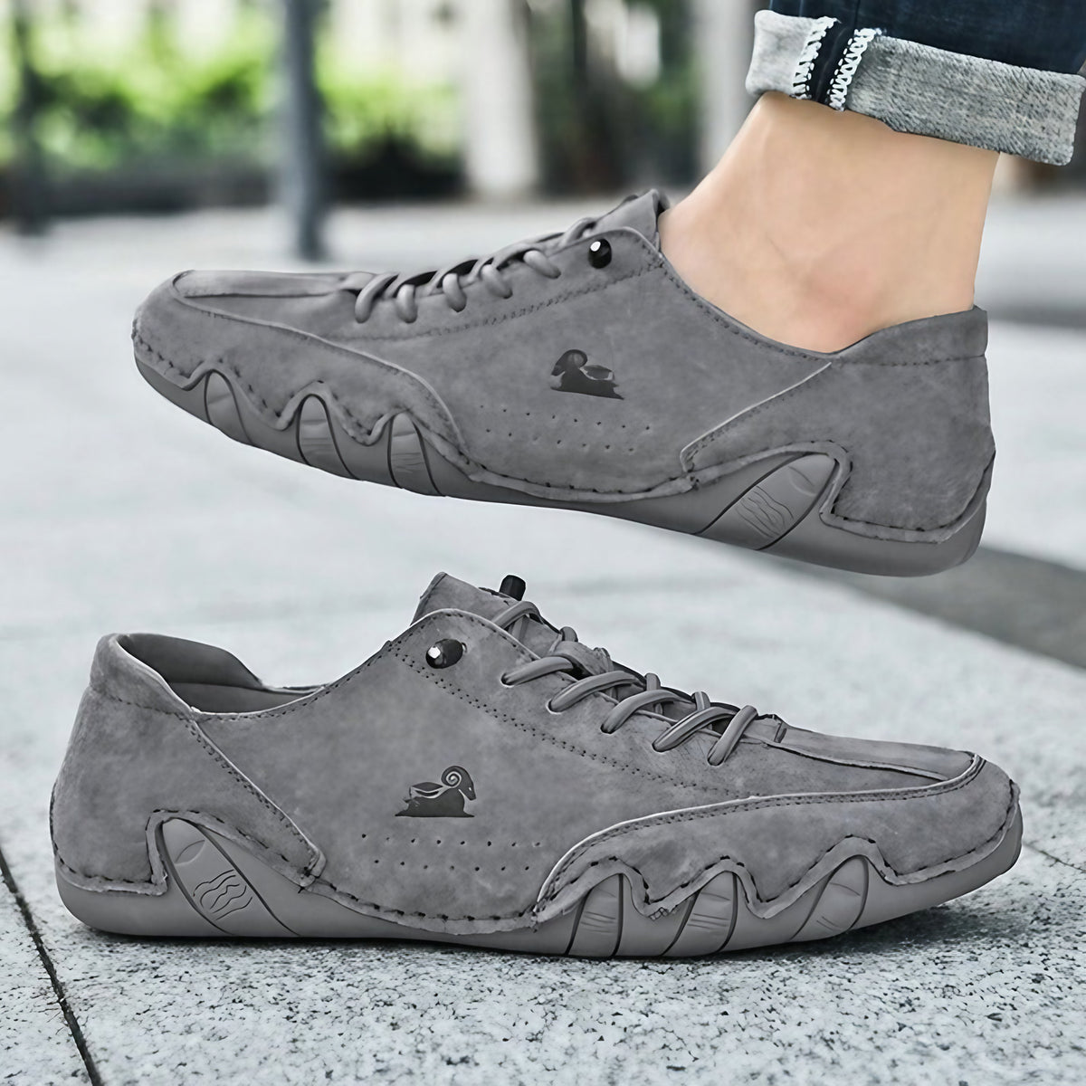 Chaussures confortables unisexes, semelle antidérapante, 36 au 50, gris