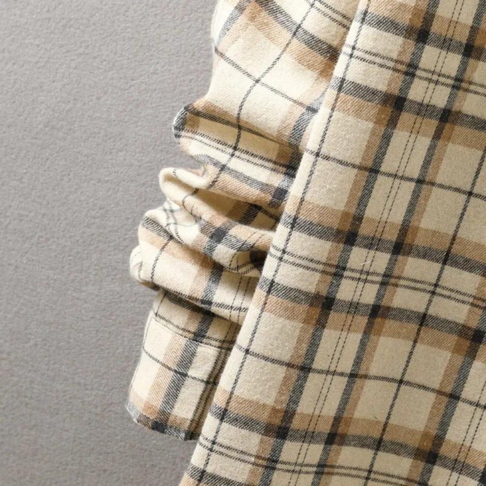 Chemise à carreaux homme, cinq coloris, du S au XL