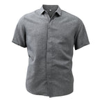 Chemise homme à manches courtes, neuf coloris, du S au 3XL