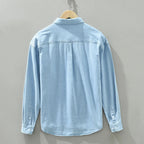 Chemise en jean homme, coupe classique, du XS au 2XL
