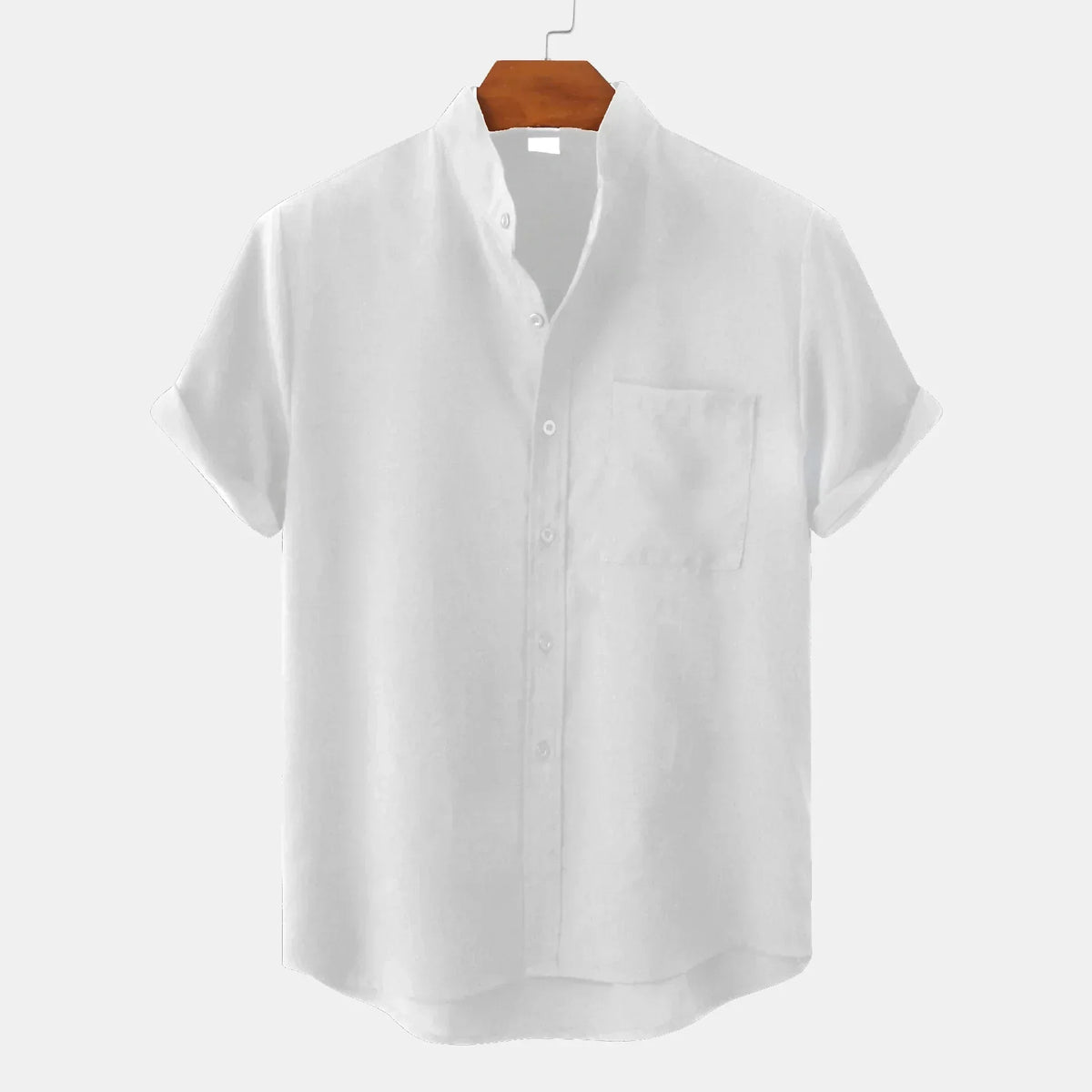 Chemise homme légère, kaki, noir, vert ou marron, du S au 2XL