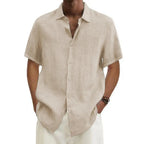 Chemise homme à manches courtes, légère, du S au 5XL