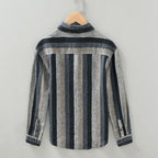 Chemise homme à rayures verticales, trois coloris