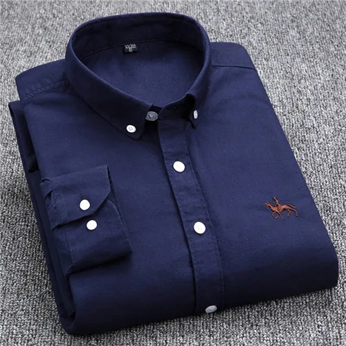 Chemise rayée femme brodée sur la poitrine, du XS au 4XL