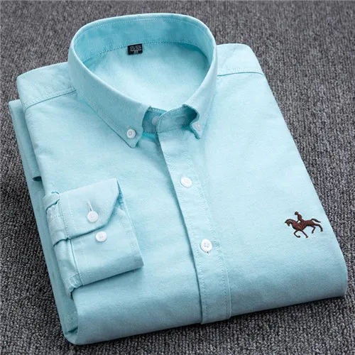 Chemise rayée femme brodée sur la poitrine, du XS au 4XL