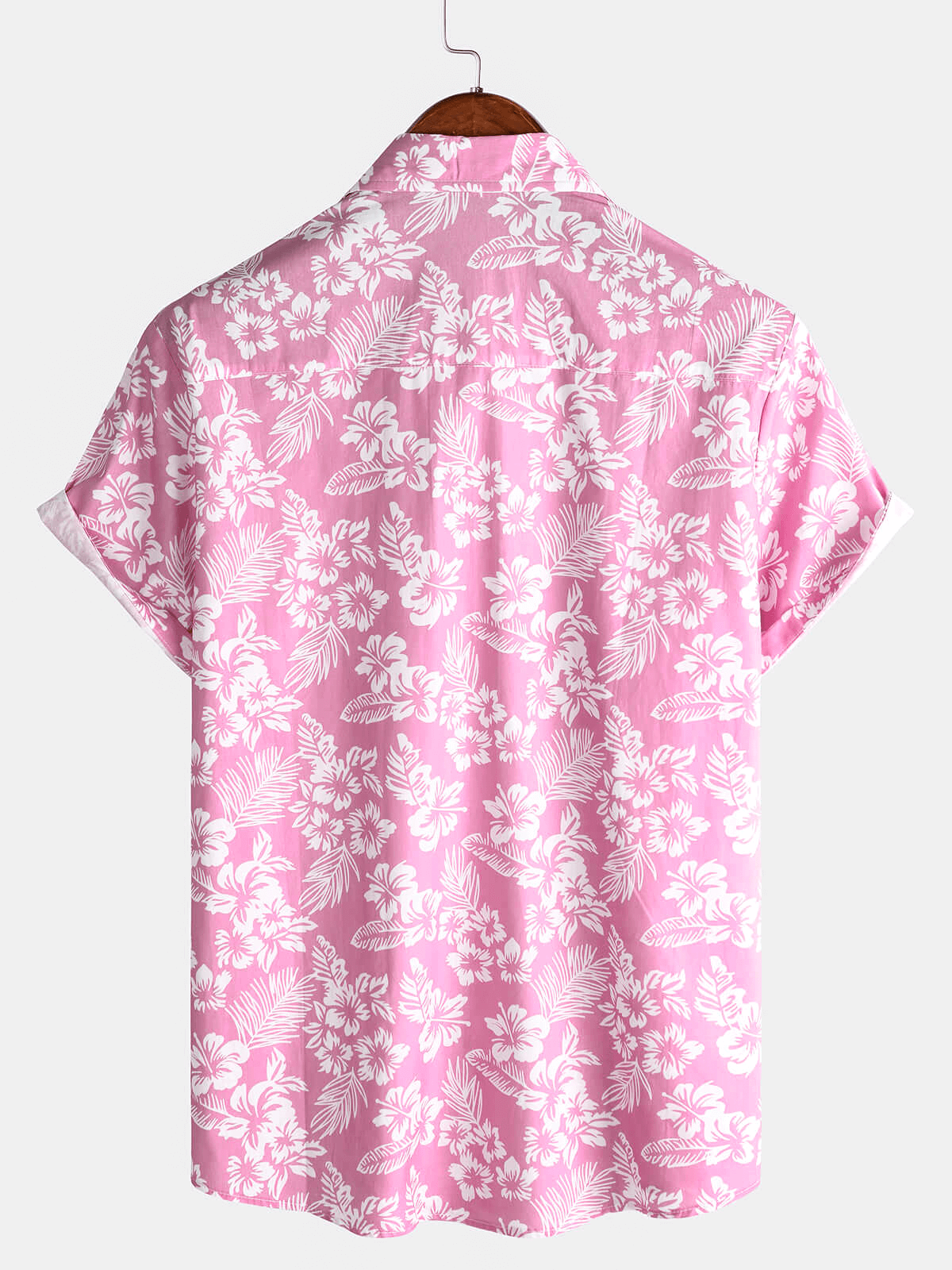 Chemise hawaïenne homme fleurie, manches courtes, trois coloris