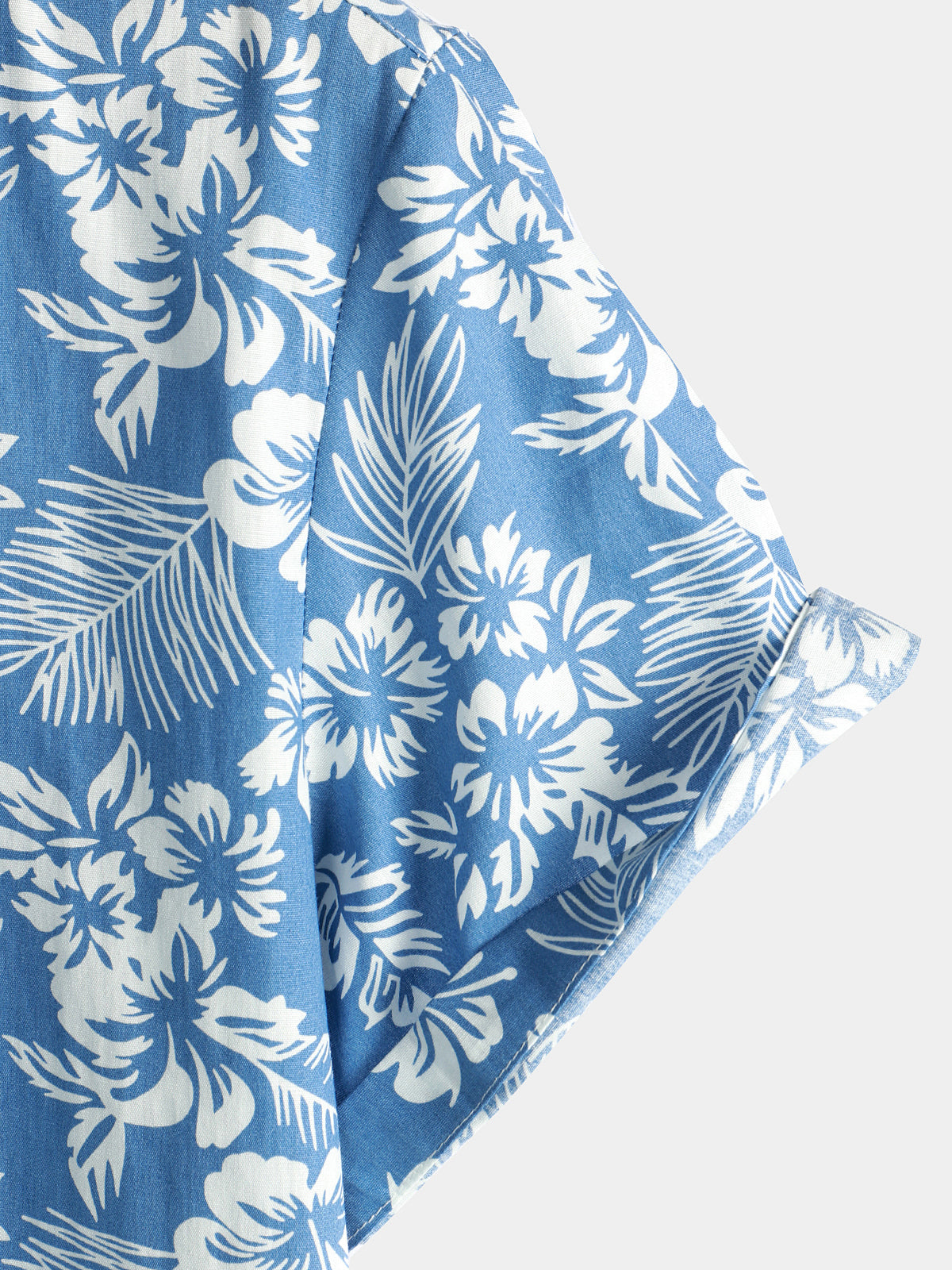 Chemise hawaïenne homme fleurie, manches courtes, trois coloris