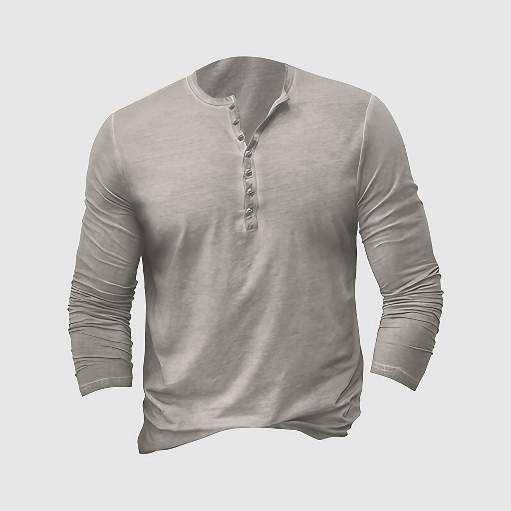 Chemise homme classique, quatre coloris, du S au 3XL, gris clair