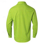 Chemise homme à manches longues, coupe classique, trois coloris