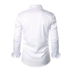 Chemise homme à motif paisley, coupe ajustée, quatre coloris