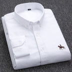 Chemise homme unie pour le bureau, quatre coloris, du XS au 3XL, blanc