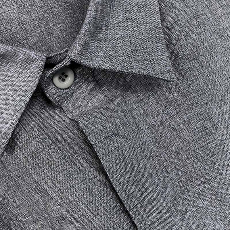 Chemise homme à col revers pour l'été, neuf coloris, du S au 3XL