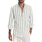 Chemise homme à poche poitrine et col classique, du M au 3XL, gris