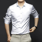 Chemise homme coupe classique pour le bureau, du S au 3XL