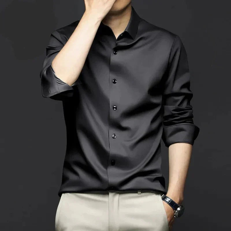 Chemise homme coupe classique pour le bureau, du S au 3XL