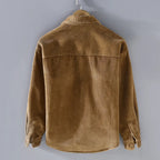 Chemise homme en velours côtelé à manches longues, M au 3XL