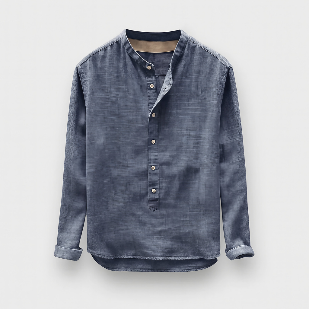 Chemise homme coupe normale, cinq coloris, du M au 4XL, bleu