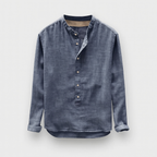 Chemise homme coupe normale, cinq coloris, du M au 4XL, bleu