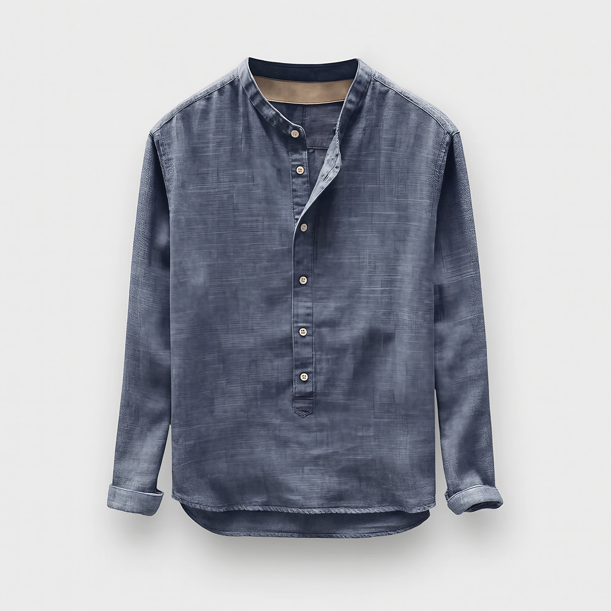 Chemise homme coupe normale, cinq coloris, du M au 4XL, bleu