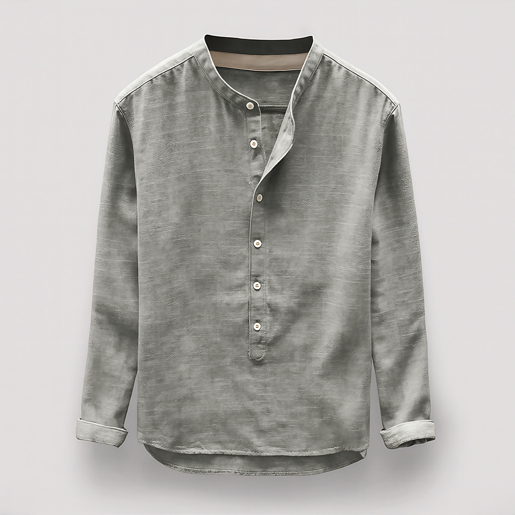 Chemise homme coupe normale, cinq coloris, du M au 4XL, gris