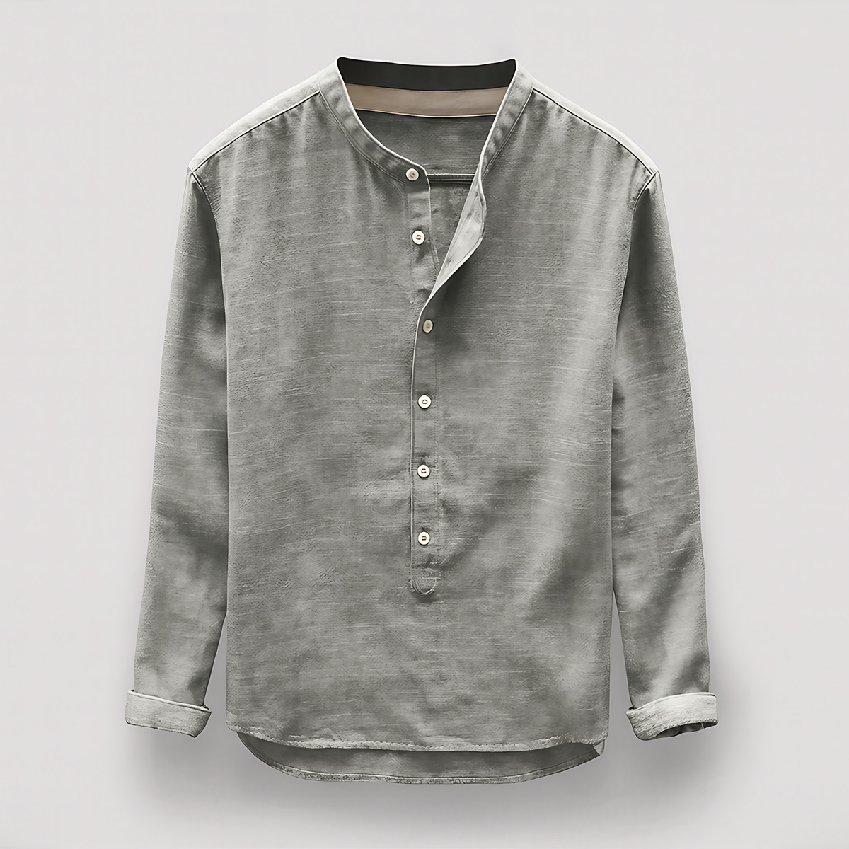 Chemise homme coupe normale, cinq coloris, du M au 4XL, gris