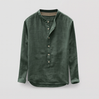 Chemise homme coupe normale, cinq coloris, du M au 4XL, vert