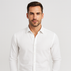 Chemise homme unie pour l'été, boutonnée, six coloris, du S au 3XL