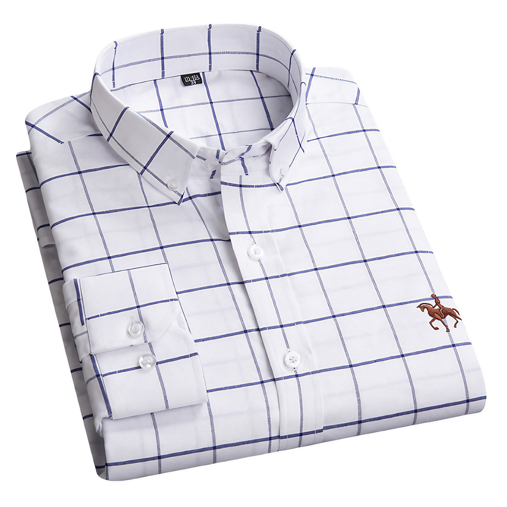 Chemise homme à manches longues, onze coloris, du S au 6XL, blanc