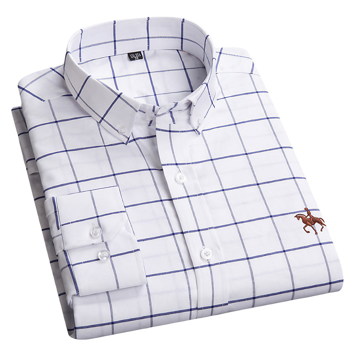 Chemise homme à manches longues, onze coloris, du S au 6XL, blanc
