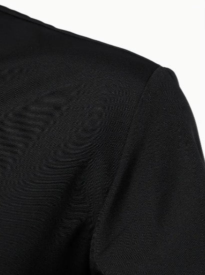 Chemise homme ajustée à finitions contrastées, manches longues