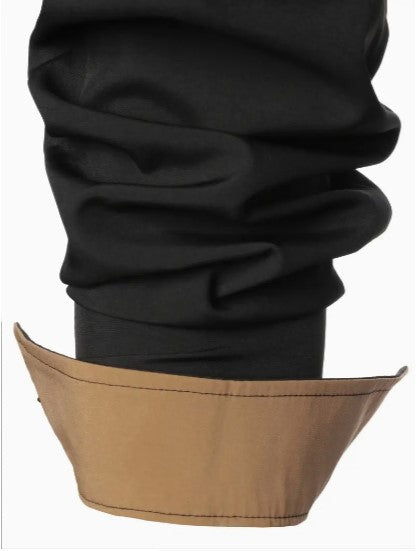 Chemise homme ajustée à finitions contrastées, manches longues