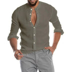 Chemise légère homme pour l'été, cinq coloris, du S au 2XL, gris