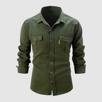 Chemise homme habillée, quatre coloris, du S au 3XL, vert
