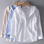 Chemise légère homme pour l'été, coupe classique, du S au 3XL
